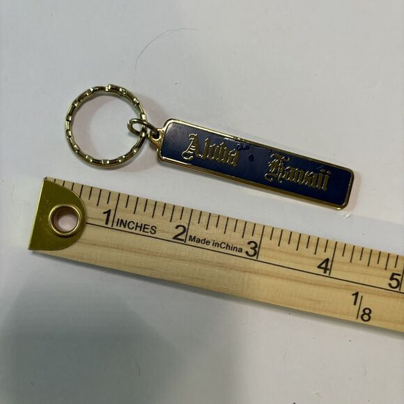 Vintage Aloha Hawaii Collectible Key Ring Lucy-Luki - Picture 4 of 4